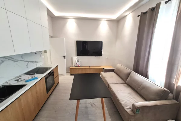 Shtepi me qera Apartament ne Tirane, 1+1, Mobilimi E mobiluar, Pagesa 750  Euro.