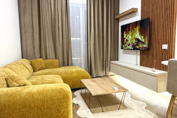 Shtepi me qera Apartament ne Tirane, 1+1, Mobilimi E mobiluar, Pagesa 40,000  Leke.