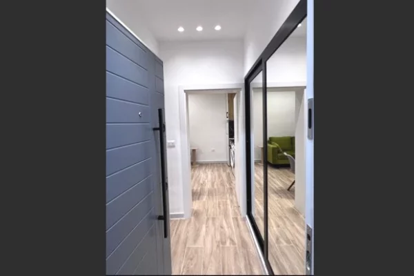 Shtepi me qera Apartament ne Tirane, 1+1, Mobilimi E mobiluar, Pagesa 60,000  Leke.