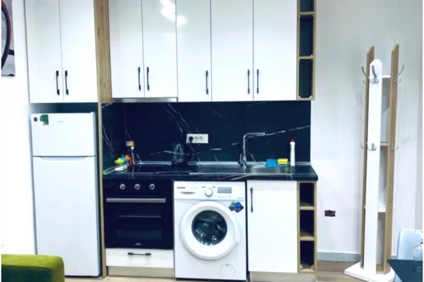 Shtepi me qera Apartament ne Tirane, 1+1, Mobilimi E mobiluar, Pagesa 60,000  Leke.