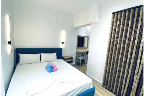 Shtepi me qera Apartament ne Tirane, 1+1, Mobilimi E mobiluar, Pagesa 60,000  Leke.