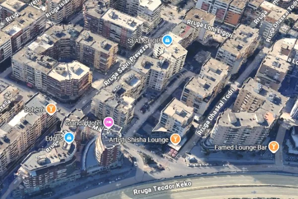 Shtepi me qera Apartament ne Tirane, 1+1, Mobilimi E mobiluar, Pagesa 45,000  Leke.