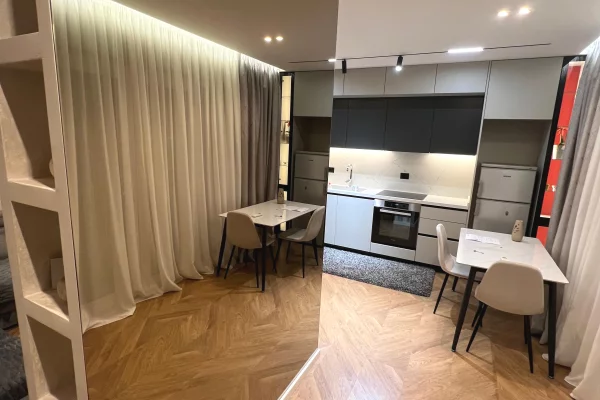 Shtepi me qera Apartament ne Tirane, 1+1, Mobilimi E mobiluar, Pagesa 65,000  Leke.