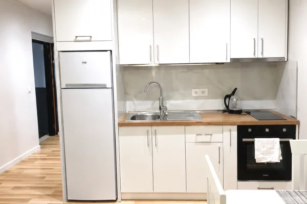 Shtepi me qera Apartament ne Tirane, 1+1, Mobilimi E mobiluar, Pagesa 55,000  Leke.