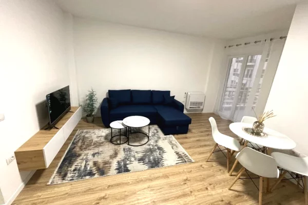 Shtepi me qera Apartament ne Tirane, 1+1, Mobilimi E mobiluar, Pagesa 55,000  Leke.