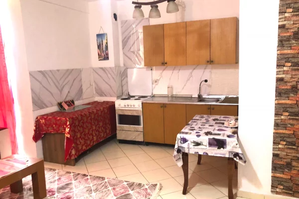 Shtepi me qera Apartament ne Tirane, 1+1, Mobilimi E mobiluar, Pagesa 40,000  Leke.