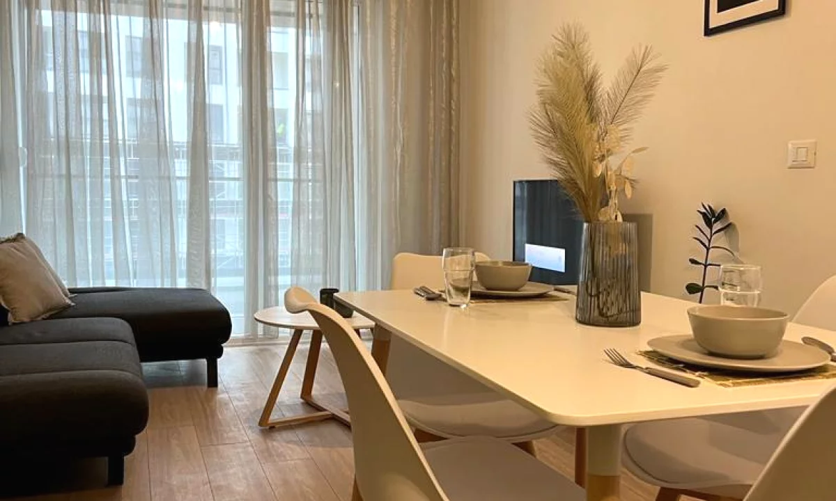 Shtepi me qera Apartament ne Tirane, 1+1, Mobilimi E mobiluar, Pagesa 650  Euro.