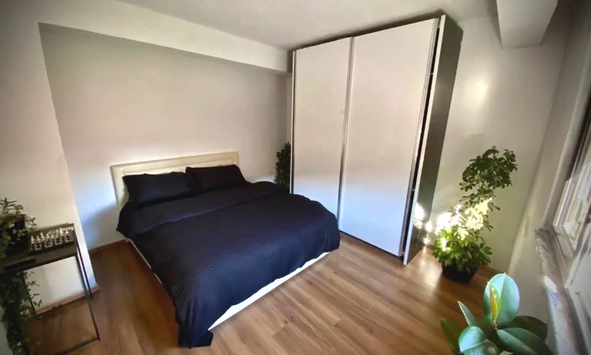 Shtepi me qera Apartament ne Tirane, 1+1, Mobilimi E mobiluar, Pagesa 40,000  Leke.