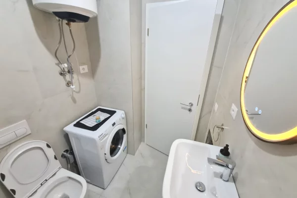Shtepi me qera Apartament ne Tirane, 1+1, Mobilimi E mobiluar, Pagesa 430  Euro.