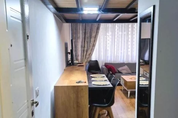 Shtepi me qera Duplex(shtepi me 2 kate) ne Tirane, 1+1, Mobilimi E mobiluar, Pagesa 45,000  Leke.