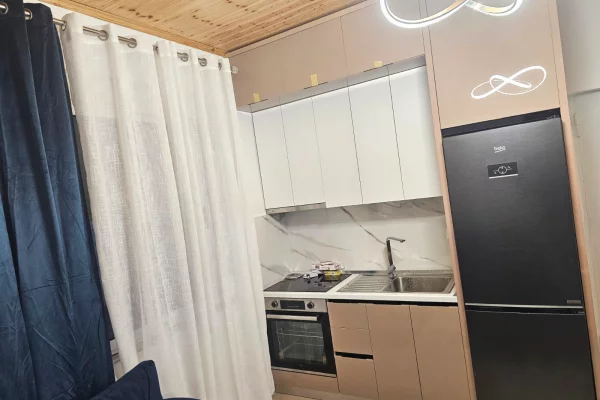 Shtepi me qera Apartament ne Tirane, 1+1, Mobilimi E mobiluar, Pagesa 45,000  Leke.
