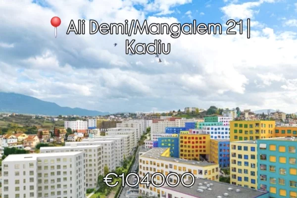 Shitet apartament 2+1, Ali Demi, Mangalem 21 | Kadiu