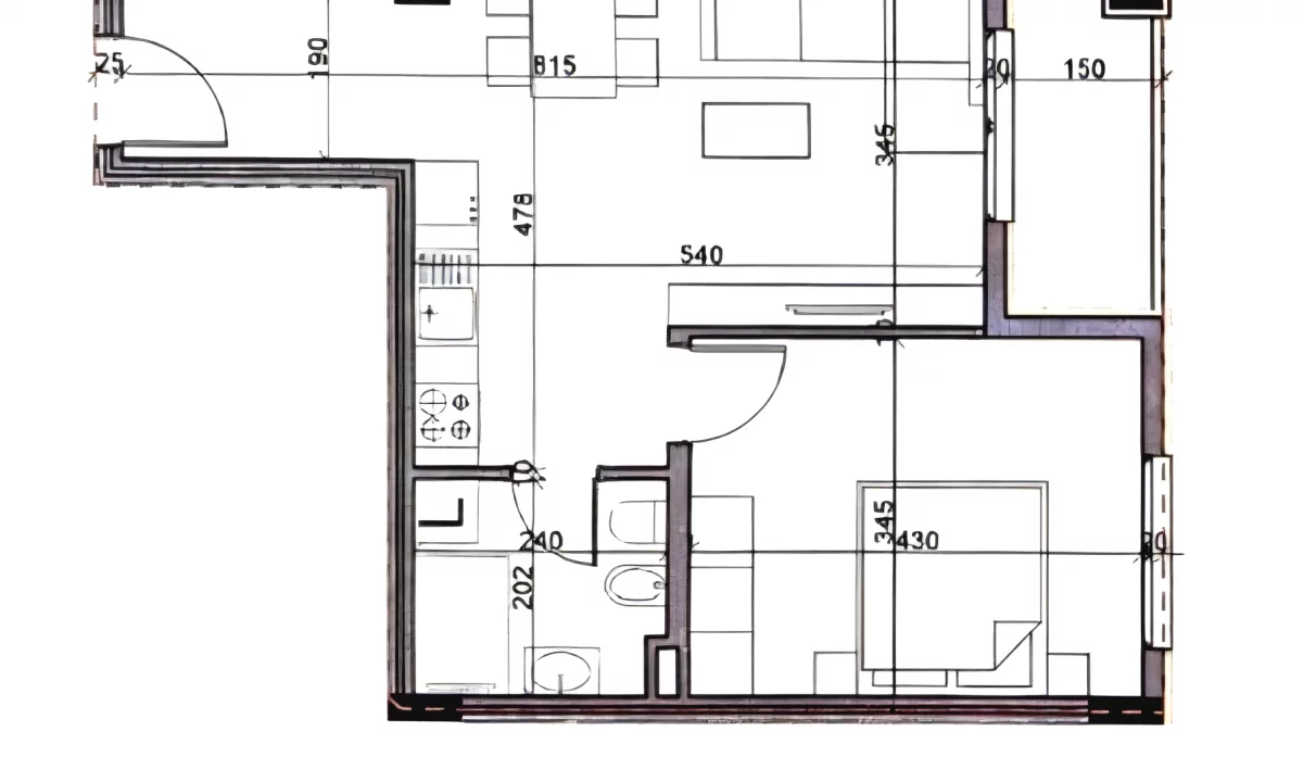 Shtepi ne shitje Apartament ne Tirane, 1+1, Mobilimi Bosh, pa mobiluar, Pagesa 84,000  Euro.
