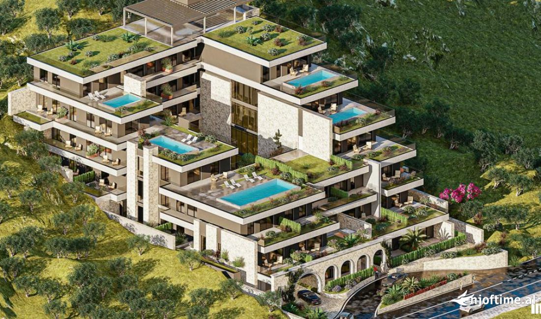 Shtepi ne shitje Apartament ne Vlore, Garsoniere, Mobilimi Bosh, pa mobiluar, Pagesa 197,000  Euro.