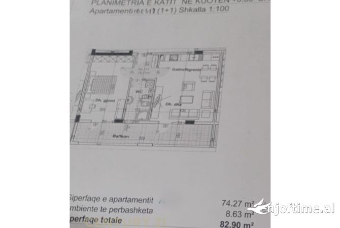 Shitet apartament 1+1+Garazhd ,Kopshti Botanik!