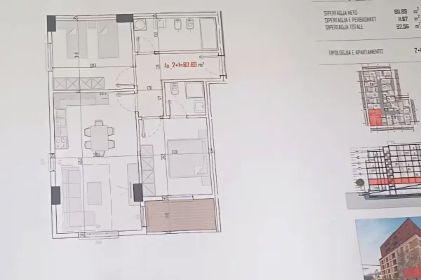 Shitet apartament 2+1 ne Paskuqan,Majestic 2!