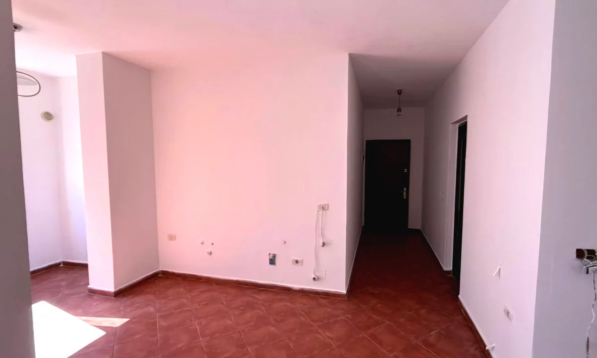 Shtepi ne shitje Apartament ne Tirane, Garsoniere, Mobilimi Bosh, pa mobiluar, Pagesa 142,000  Euro.