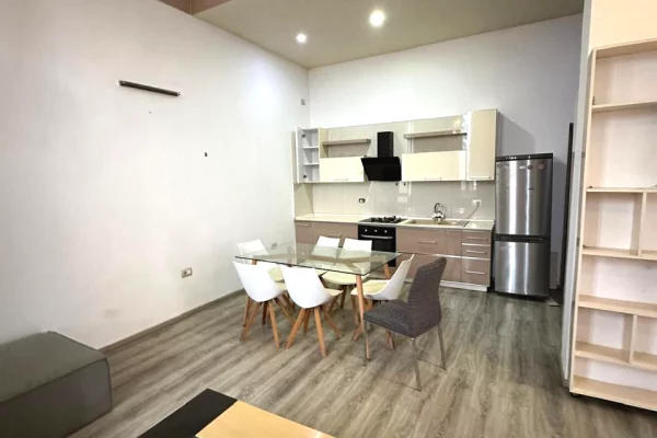 Penthouse (panoramic top floor) for rent in Tirana 1+1, Furnished