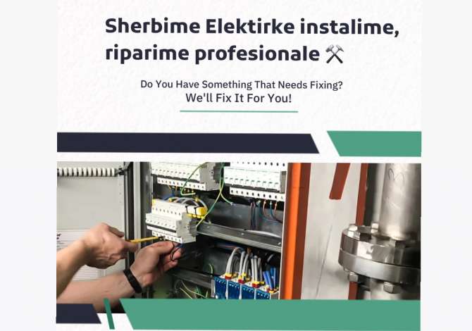 Sherbime Elektrike Hidraulike dhe Ambienti ne Tirane - 15 