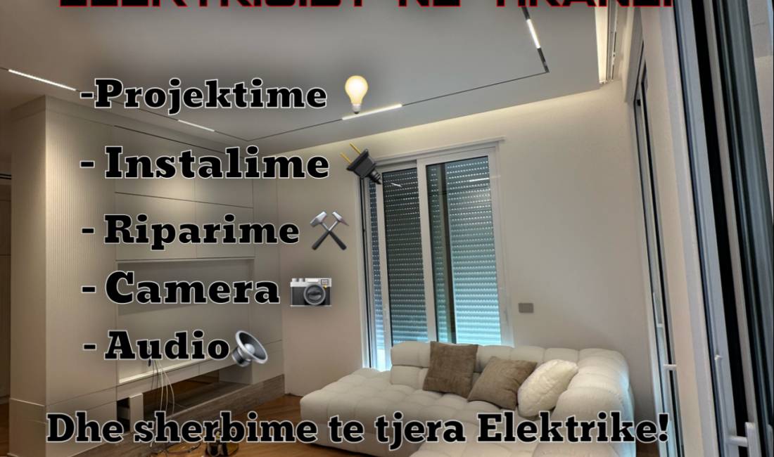 Sherbime elektike si instalime elektrike , riparime dhe gjetje defektesh ne rrjetet energjitike