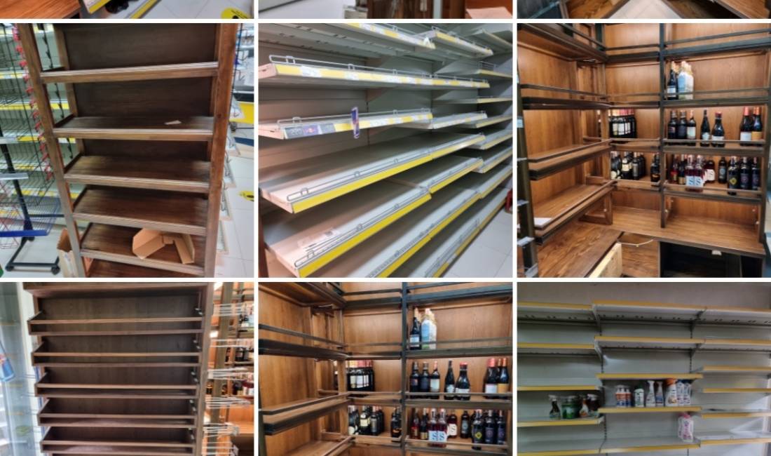 Pajisje marketi ne shitje