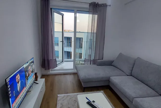Shtepi me qera Apartament ne Tirane, 1+1, Mobilimi E mobiluar, Pagesa 42,000  Leke.
