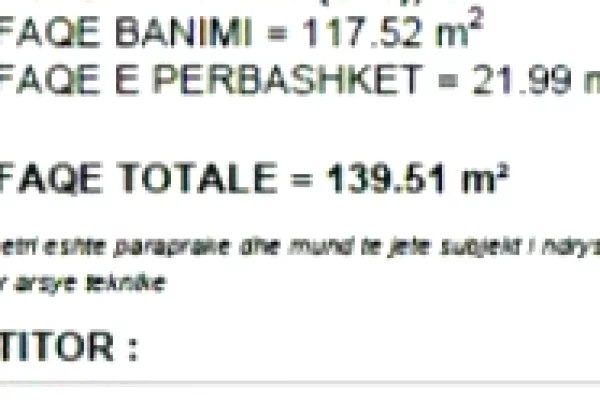 Appartamento in vendita a Tirana 2+1, Vuoto