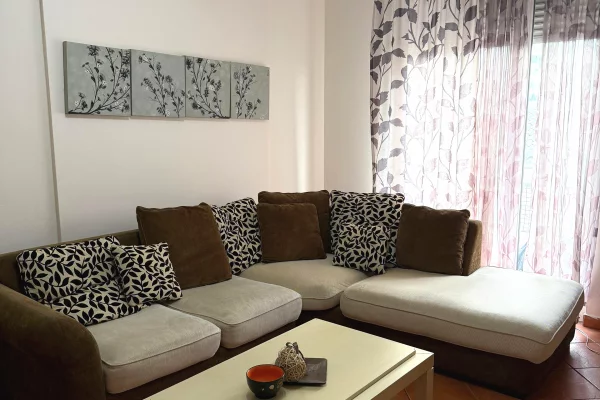 Shtepi me qera Apartament ne Tirane, 1+1, Mobilimi E mobiluar, Pagesa 45,000  Leke.