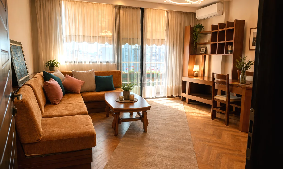Apartment for rent in Tirana 1+1, Furnished