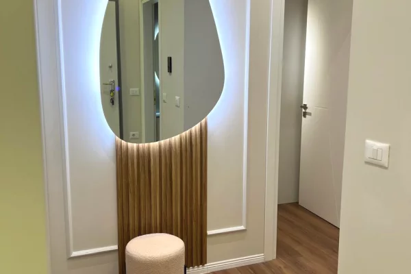 Shtepi me qera Apartament ne Tirane, 1+1, Mobilimi E mobiluar, Pagesa 750  Euro.