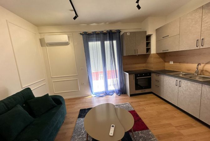 Shtepi me qera Apartament ne Tirane, 1+1, Mobilimi E mobiluar, Pagesa 600  Euro.