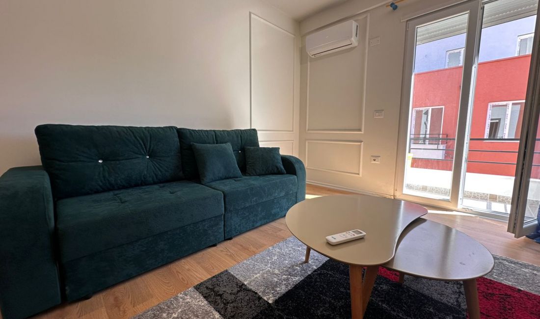 Shtepi me qera Apartament ne Tirane, 1+1, Mobilimi E mobiluar, Pagesa 600  Euro.