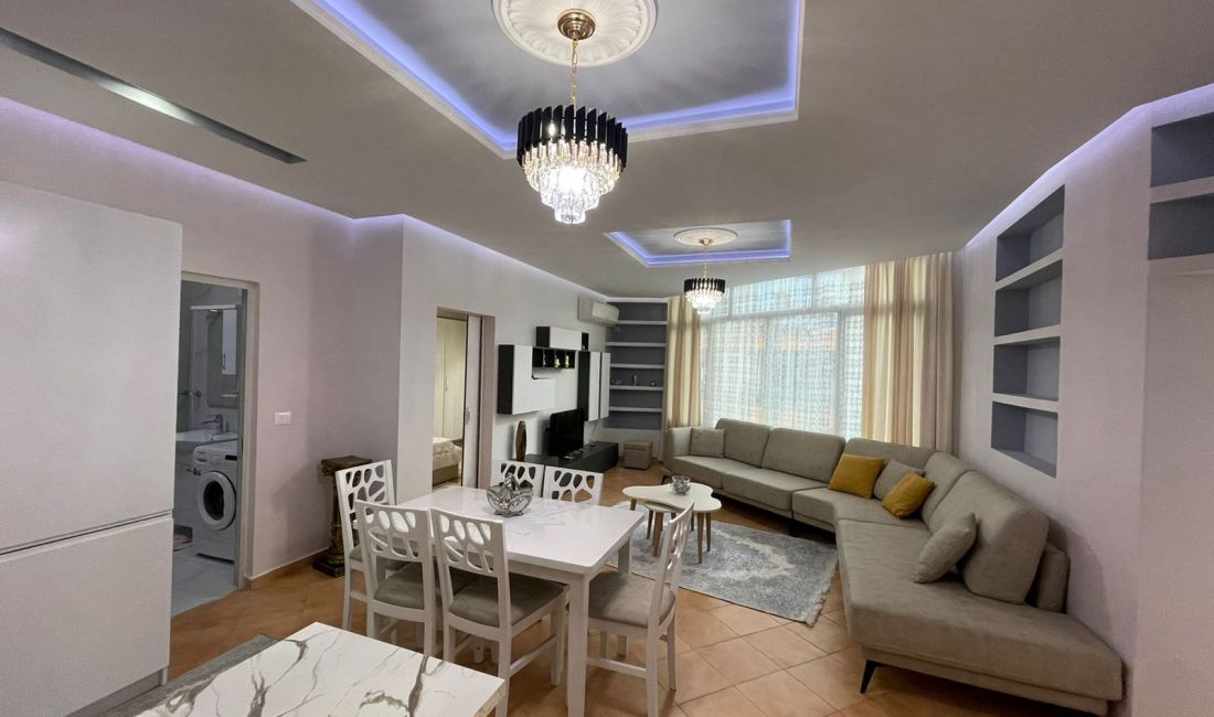 Shtepi me qera Apartament ne Tirane, 1+1, Mobilimi E mobiluar, Pagesa 600  Euro.