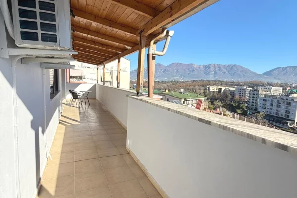 Penthouse (panoramic top floor) for rent in Tirana 2+1, Furnished