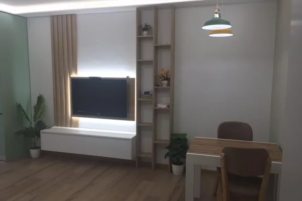 Shtepi me qera Apartament ne Tirane, 1+1, Mobilimi E mobiluar, Pagesa 600  Euro.