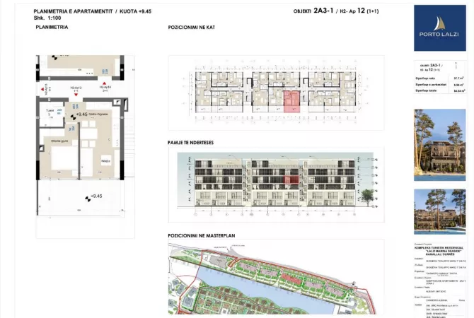 Shitet Apartament 1+1 
