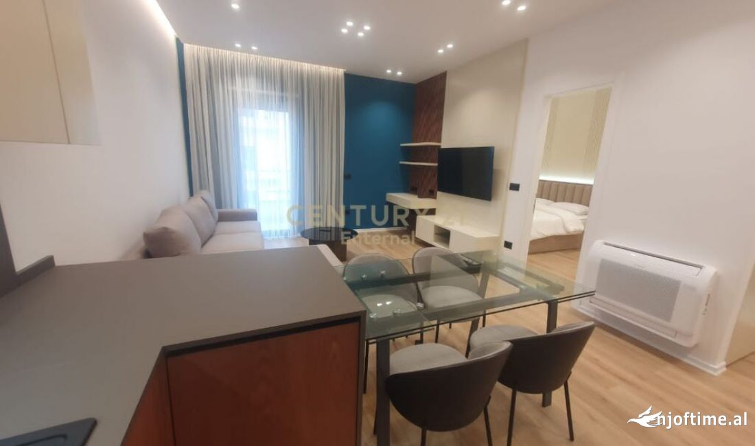 Shtepi me qera Apartament ne Tirane, 1+1, Mobilimi E mobiluar, Pagesa 750  Euro.