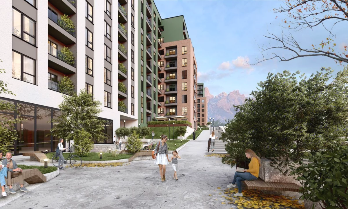 Appartamento in vendita a Tirana 1+1, Vuoto