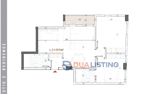 Casa in vendita 2+1 a Tirana - 100,220 Euro