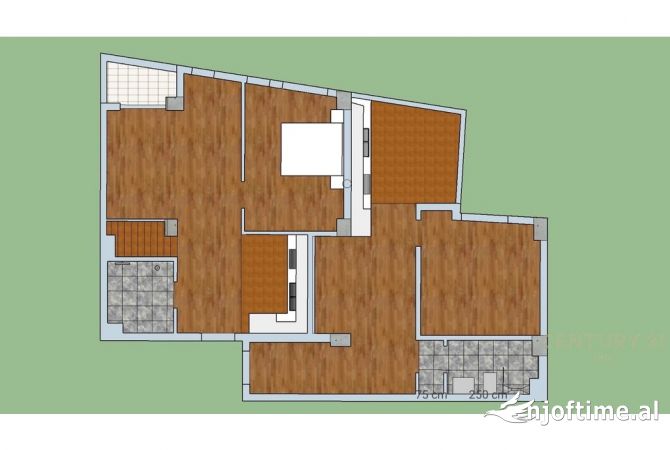Shtepi ne shitje Apartament ne Tirane, 1+1, Mobilimi E mobiluar, Pagesa 260,000  Euro.