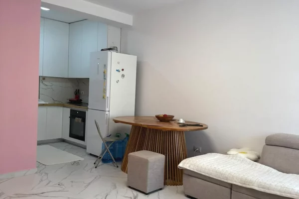 Shtepi ne shitje Apartament ne Tirane, 1+1, Mobilimi E mobiluar, Pagesa 122,000  Euro.