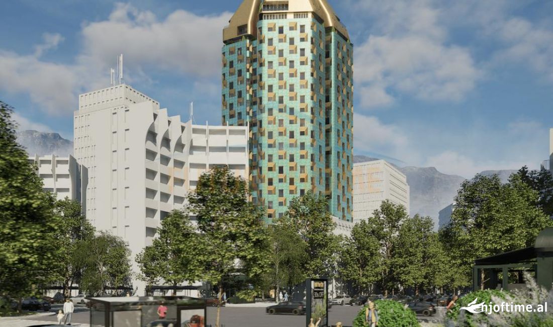 Shtepi ne shitje Apartament ne Tirane, 1+1, Mobilimi Bosh, pa mobiluar, Pagesa 249,000  Euro.