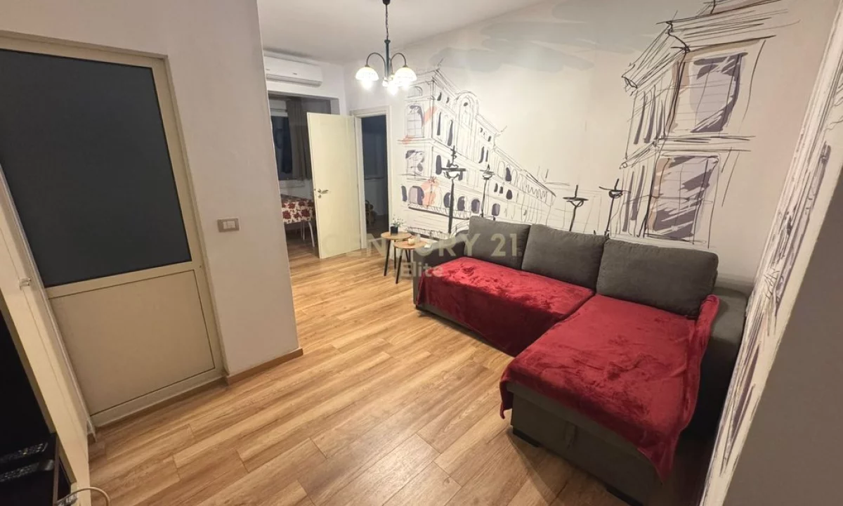 Shtepi me qera Apartament ne Tirane, 1+1, Mobilimi E mobiluar, Pagesa 500  Euro.