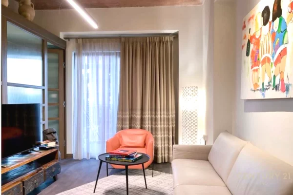 Shtepi me qera Apartament ne Tirane, 1+1, Mobilimi E mobiluar, Pagesa 1,150  Euro.