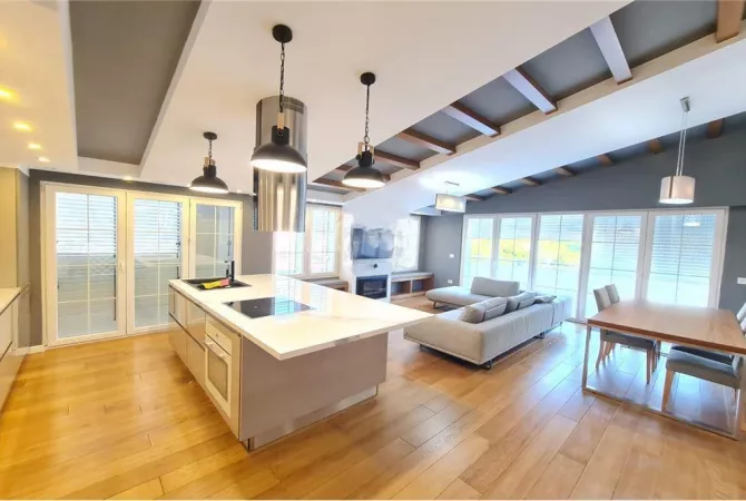 Jepet me Qira apartament 3+1 Elitar tek Rezidenca “Kodra e Diellit”.