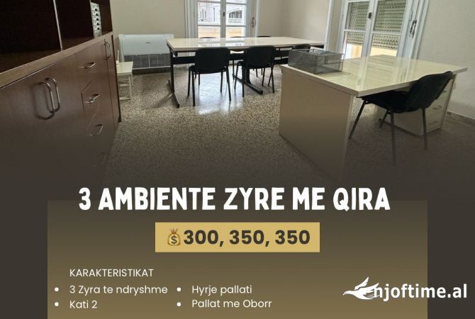 3 Ambiente Zyrash në Bllok, prane shkolles Emin Duraku 