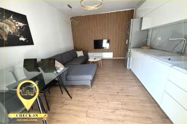 Shtepi me qera Apartament ne Tirane, 1+1, Mobilimi E mobiluar, Pagesa 50,000  Leke.