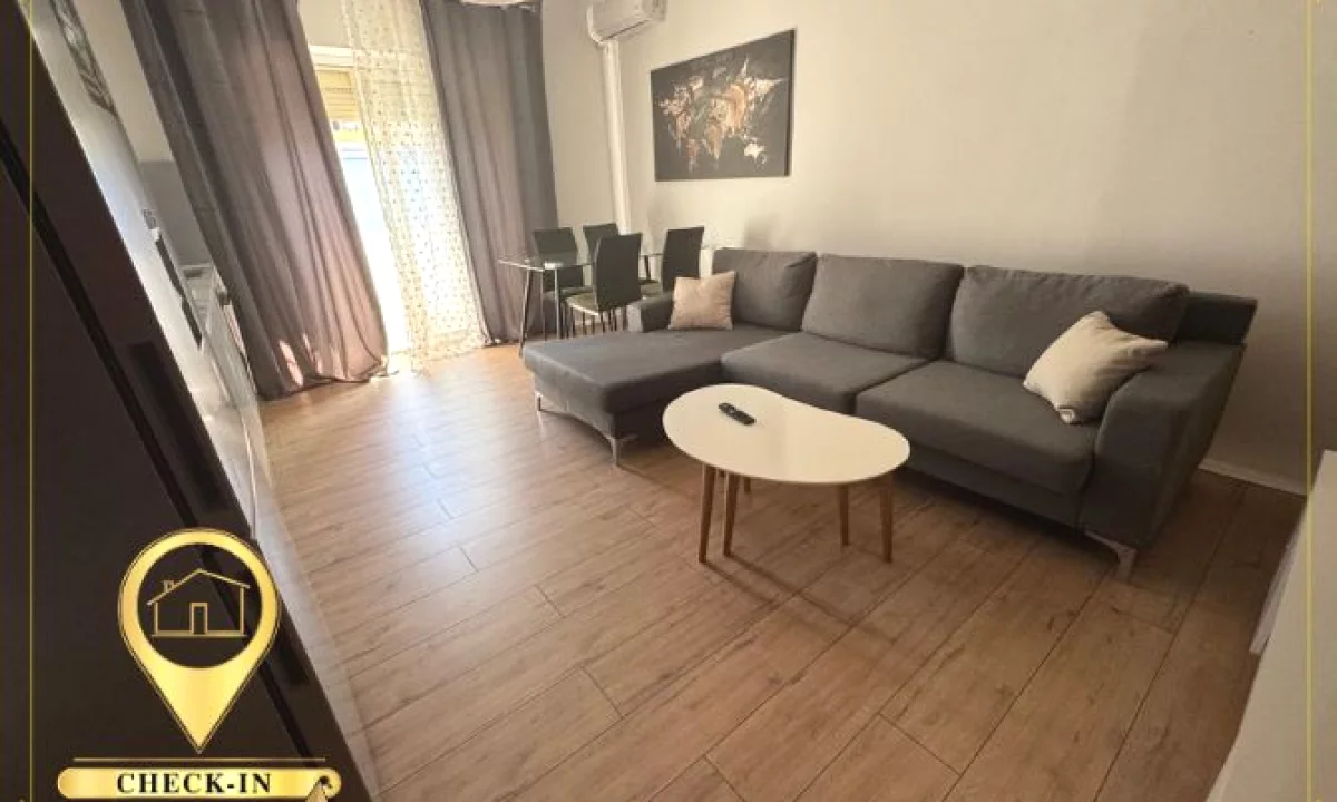 Shtepi me qera Apartament ne Tirane, 1+1, Mobilimi E mobiluar, Pagesa 50,000  Leke.