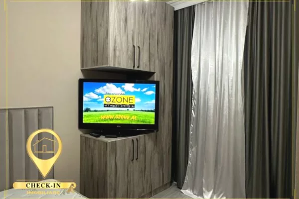 Shtepi me qera Apartament ne Tirane, 1+1, Mobilimi E mobiluar, Pagesa 600  Euro.