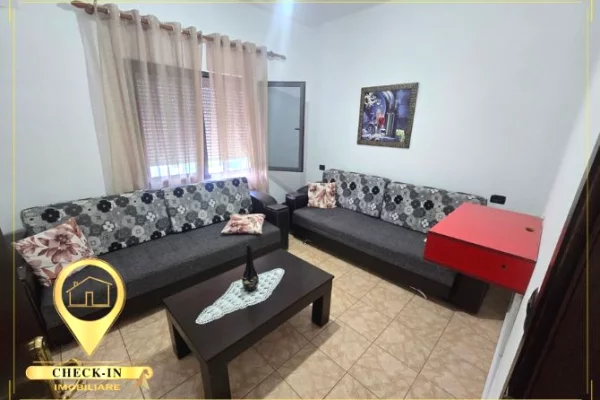 Shtepi me qera Apartament ne Tirane, 1+1, Mobilimi E mobiluar, Pagesa 30,000  Leke.